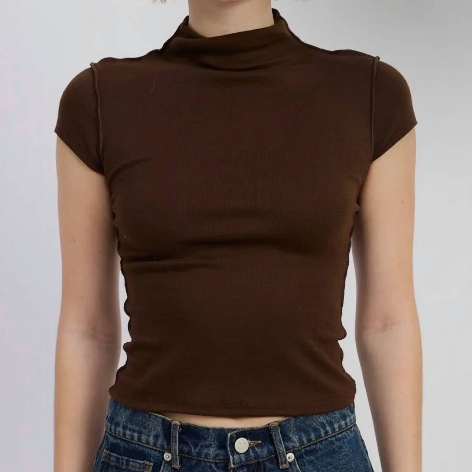 New Emory Park Short Sleeve Shirt In Dark Brown